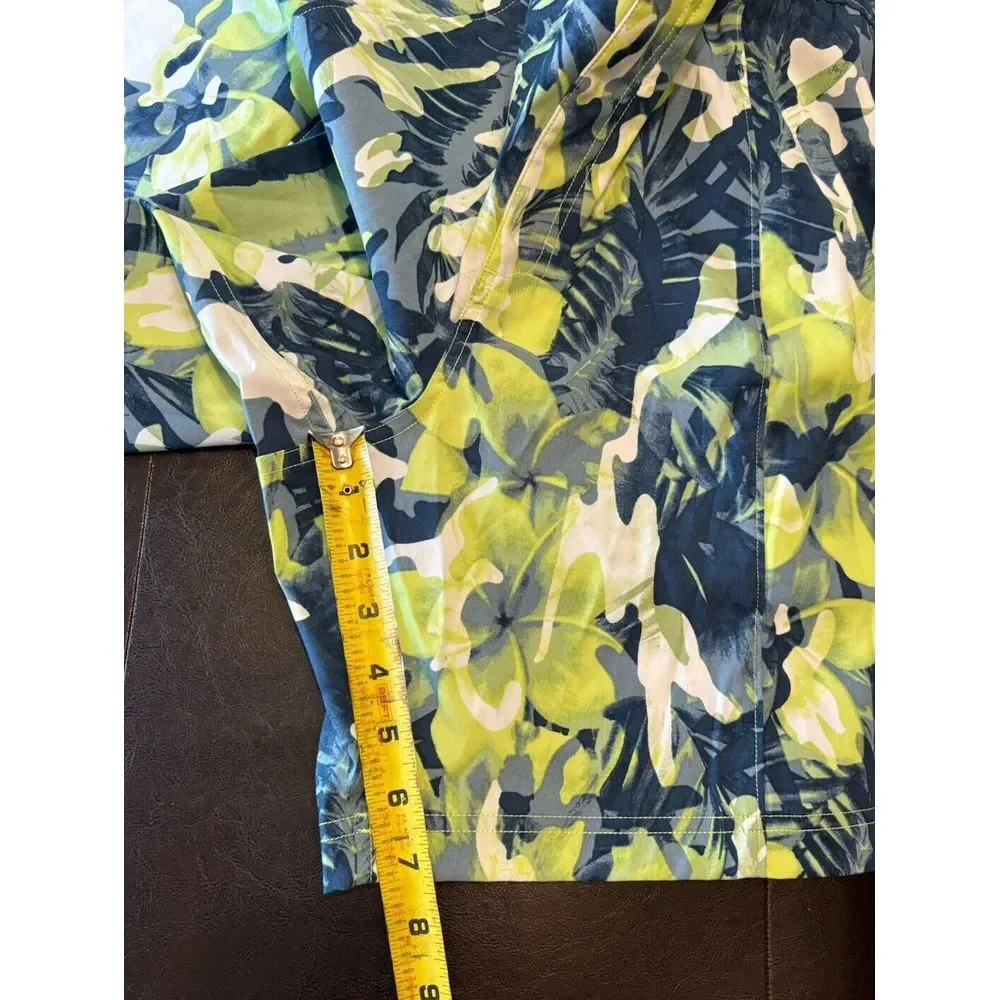 The North Face Classic V Pull On Nylon Climbing Hiking Shorts  Floral Sz XXL NWT
